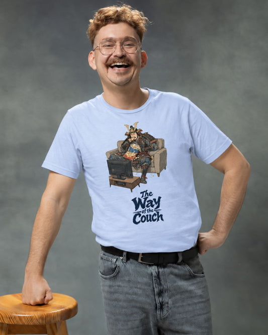 The Way of the Couch Samurai T-Shirt – Funny Japanese Art Unisex Graphic Tee
